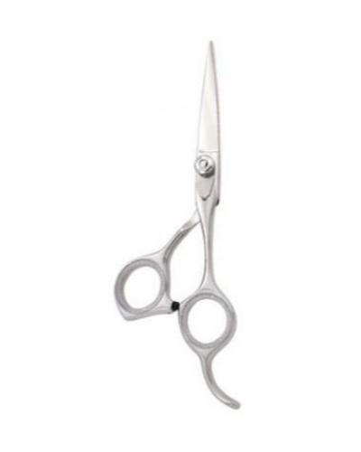 Professional Razor Scissor Convex Edge, Non-Adjustable Screw With Clipper Plate, Honed Blades, Removable Finger Rest (01-015)