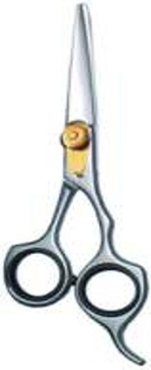 Professional Razor Edge Barber Scissors With Finger Rest And Adjustable Screw 5.5", 6