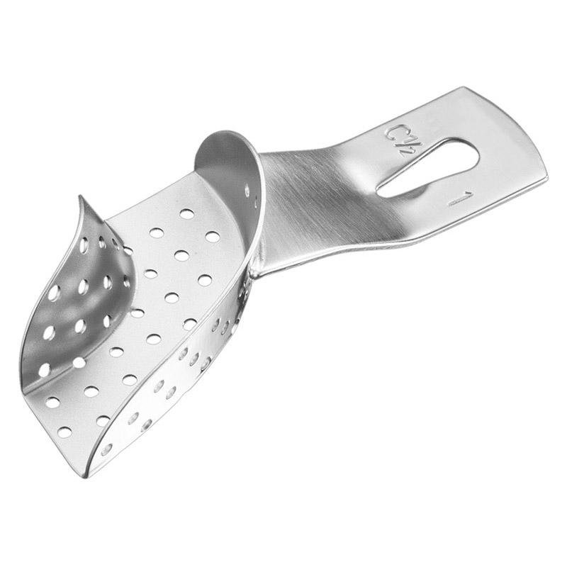Impression Tray, Perf., Part., 1/2 R — Size 1 — Size 1