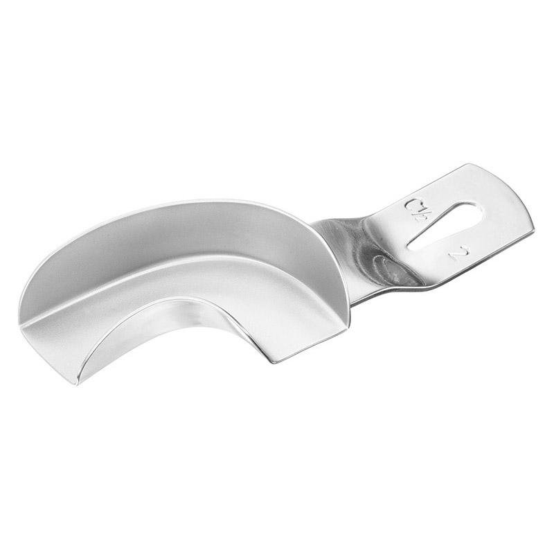 Impression Tray, Unperf., Part., 1/2L, Sz.2