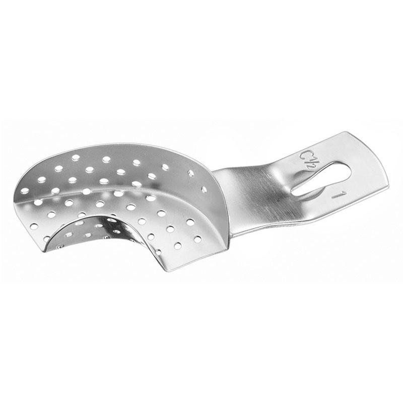 Impression Tray, Perf., Part., 1/2L — Size 1 — Size 1