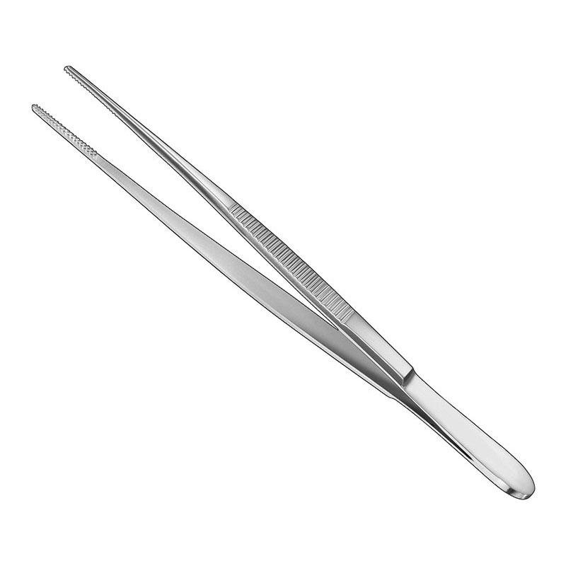 Dissecting Forceps, 14, 5Cm, Cross-Serrated — Size 5CM