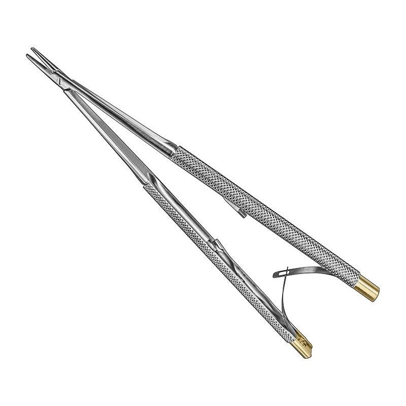 Castroviejo, Micro Needle Holder, 16Cm, Tc — Size 16CM
