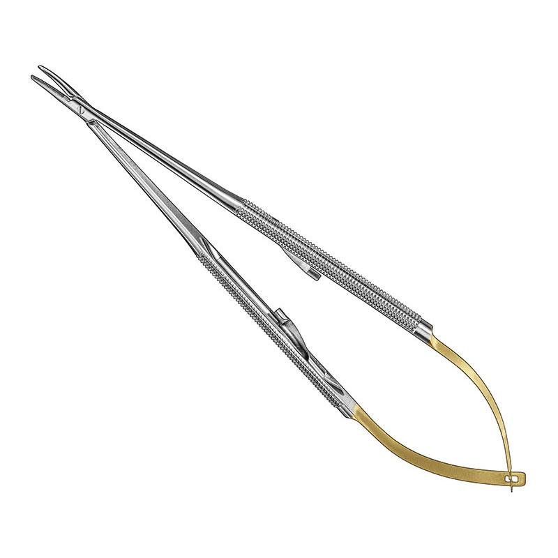 Barraquer, Micro Needle Hold., 18Cm, Cvd, Tc — Size 18CM