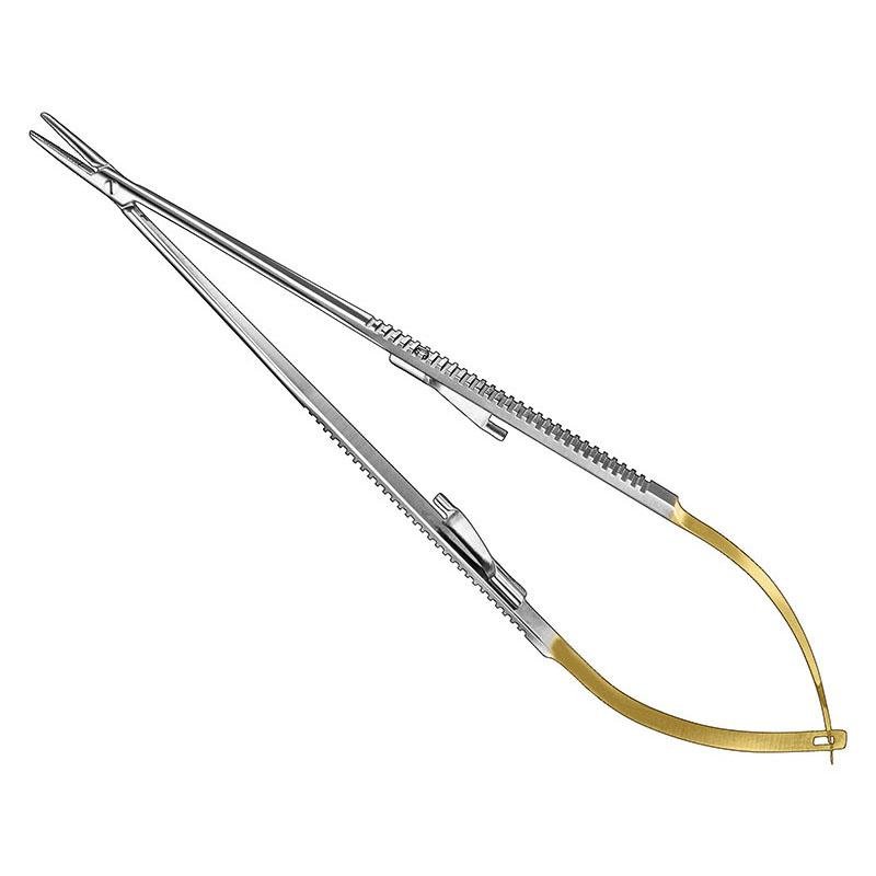Castroviejo, Needle Holder, 18 Cm, Str., Tc — Size 18 CM