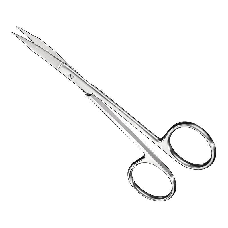 Fox, Suture-/Gum Scissors, 13Cm, Cvd., Serr — Size 13CM