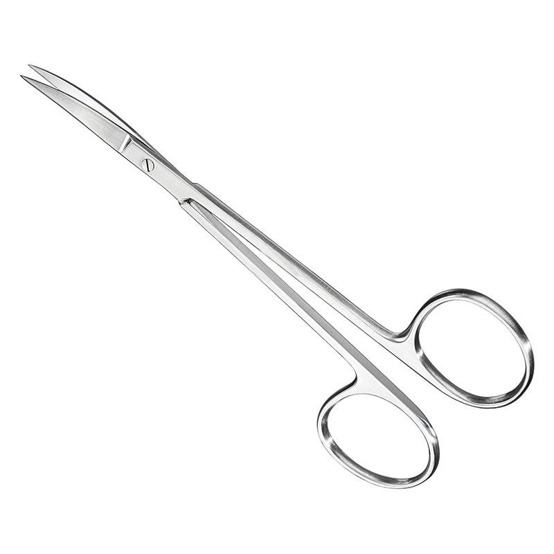 Suture-/Gum Scissors, 13 Cm, Curved — Size 13 CM