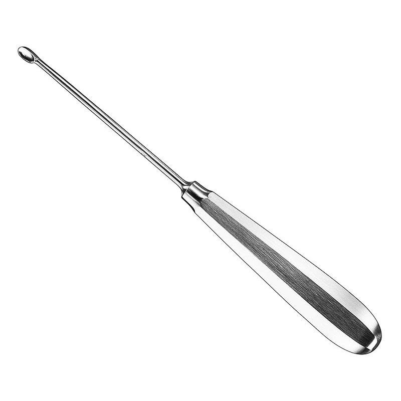 Halle, Bone Curette, 21Cm, Malleable — Size 2