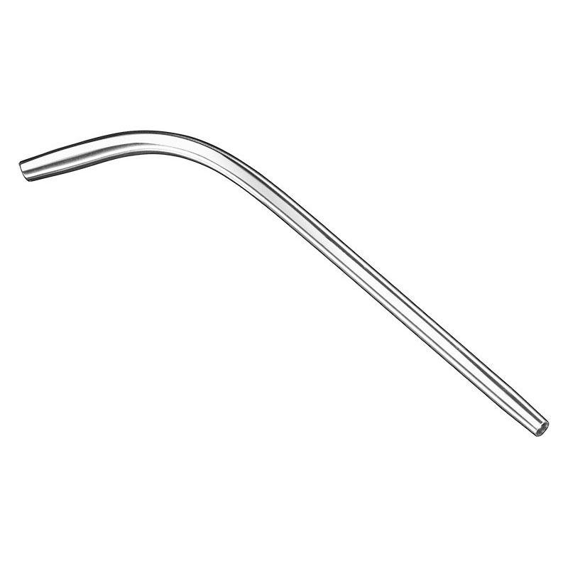 Suction Tube, S.S., 18 Cm, 5 Mm Diam — Size 18 CM, 5 MM