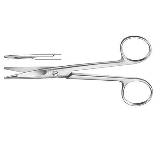 Mayo-Stille Dissecting Scissor Straight - With Chamfered Blades 14 Cm - 5 1/2