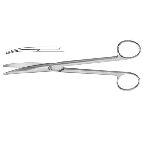 Mayo Dissecting Scissor Curved - With Chamfered Blades 19 Cm - 7 1/2
