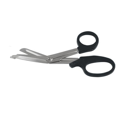 Universal Bandage Scissor Plastic Handle - Black 14.5 Cm - 5 3/4