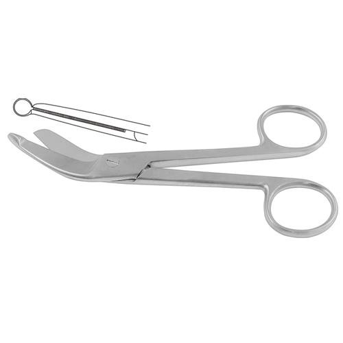 Lister-Excentric Bandage Scissor One Serrated Cutting Edge 16 Cm - 6 1/4