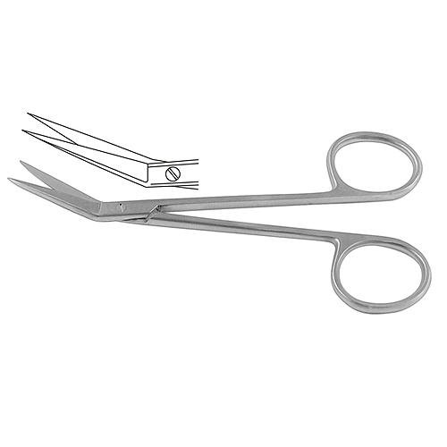 Iris Scissor Angled 11.5 Cm - 4 1/2