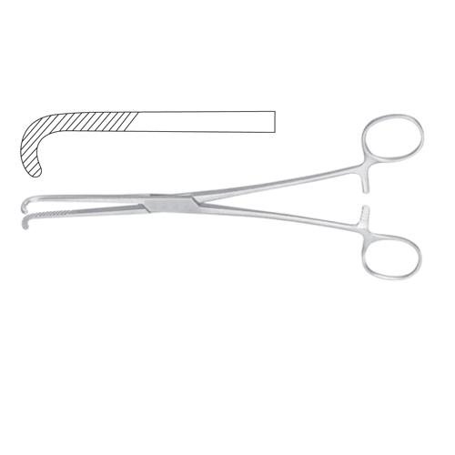 Nissen Bile Duct Clamp Curved Downards 21.5 Cm - 8 1/2