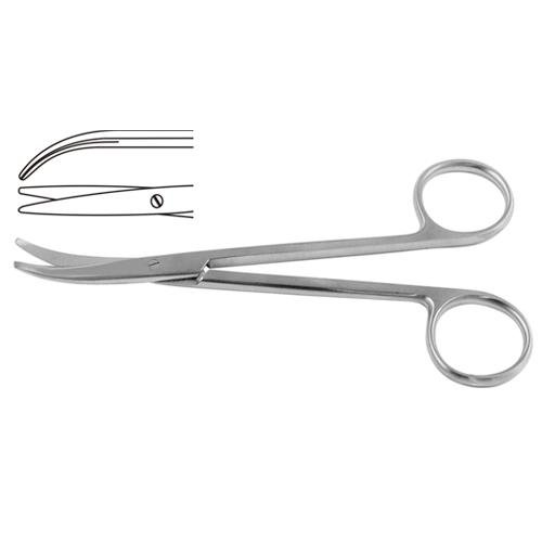Cinelli Nasal Scissor Curved 11.5 Cm - 4 1/2