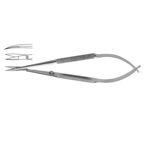 Micro Scissor Curved - Round Handle 21 Cm - 8 1/4" Blade Size 10 Mm