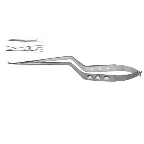 Jacobson Micro Scissor Straight - Bayonet Shaped 23 Cm - 9