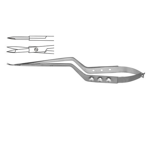 Micro Scissor Straight - Bayonet Shaped 23 Cm - 9