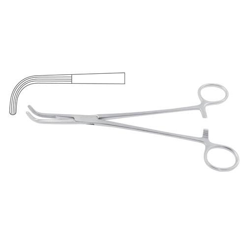 Mixter Dissecting And Ligature Forcep Right Angled - Longitudinally Serrated 22.5 Cm - 8 3/4