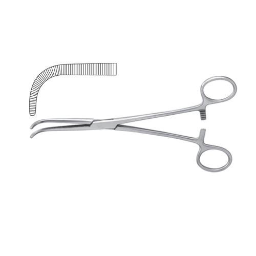 Forcep Overview: O-Shaugnessy Dissecting And Ligature Forcep Curved 23 Cm - 9
