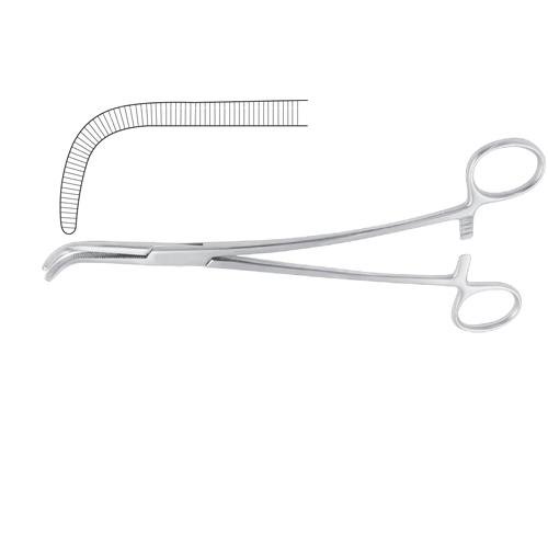 Gray Dissecting And Ligature Forcep Curved S Shaped 22 Cm - 8 3/4 (SKS-SUR-0352)