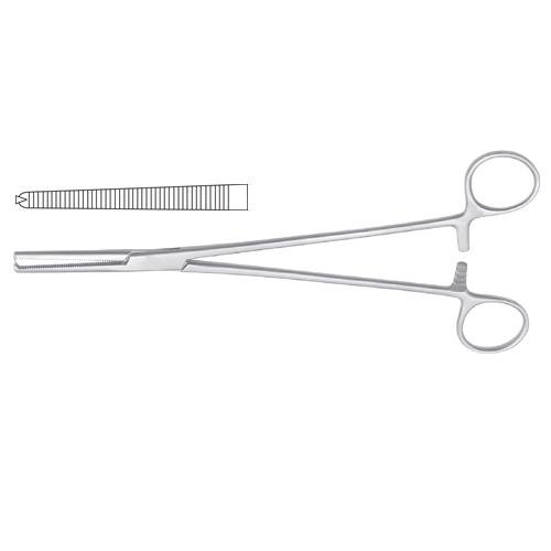 Holzbach Hysterectomy Forcep Curved 24.5 Cm - 9 3/4