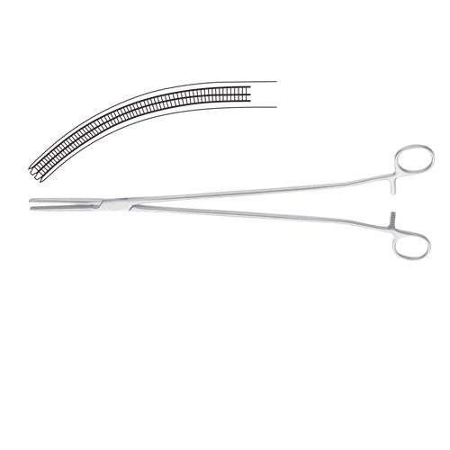 Kieback Hysterectomy Forcep Curved 25 Cm - 9 3/4