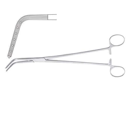 Burke Hysterectomy Forcep Curved - Long Jaws 25 Cm - 9 3/4
