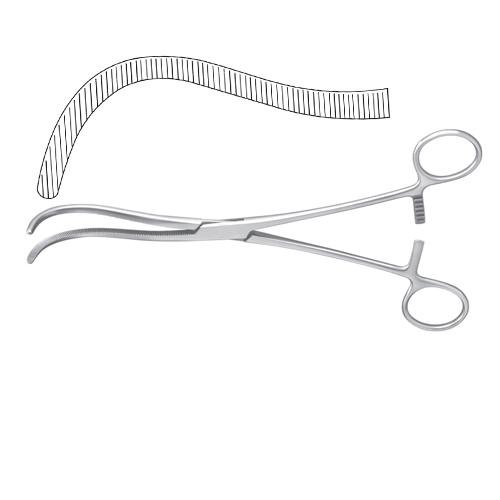 Guyon Kidney Pedicle Clamp Curved 24 Cm - 9 1/2 (SKS-SUR-0427)