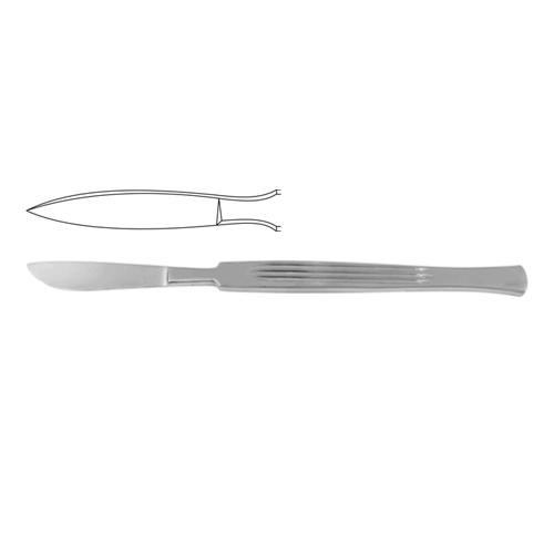 Dissecting Knife / Operating Knife With Metal Handle 17 Cm - 6 3/4" Blade Size 50 Mm