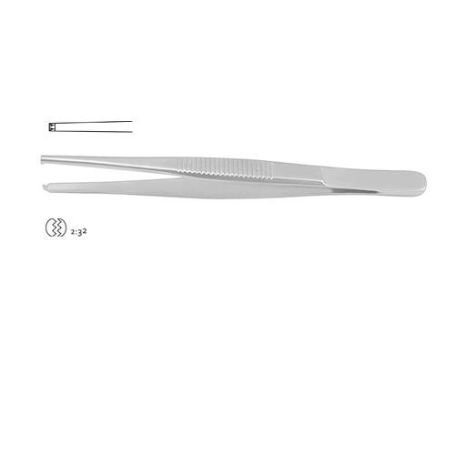 Dissecting Forceps 2 X 3 Teeth 13 Cm - 5