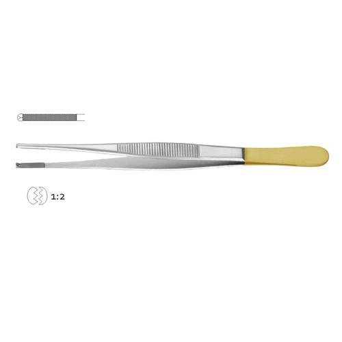 Ultragripâ„¢ Tc Oehler Dissecting Forcep 1 X 2 Teeth 18 Cm - 7