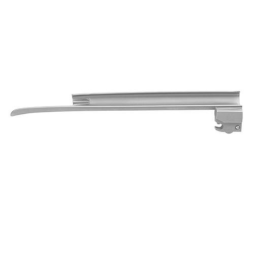 Coronaâ„¢ Premium Fiber Optic Miller Laryngoscope Blade Fig. 2 - For Adolescents Working Length 130 Mm